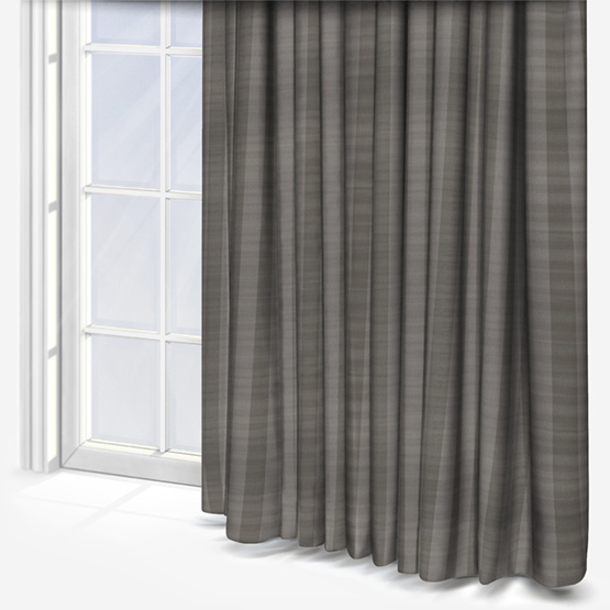 Fryetts Mono Stripe Grey curtain
