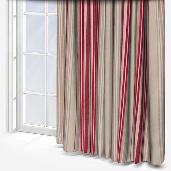 Fryetts Beachcomber Rouge curtain