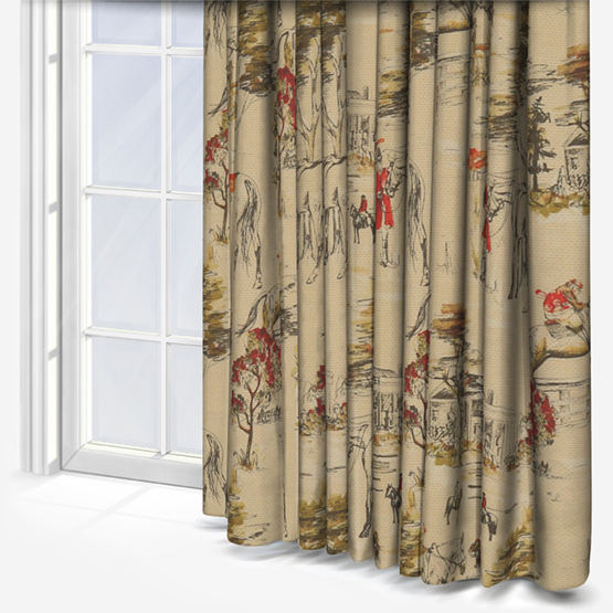 Fryetts Burghley Natural curtain