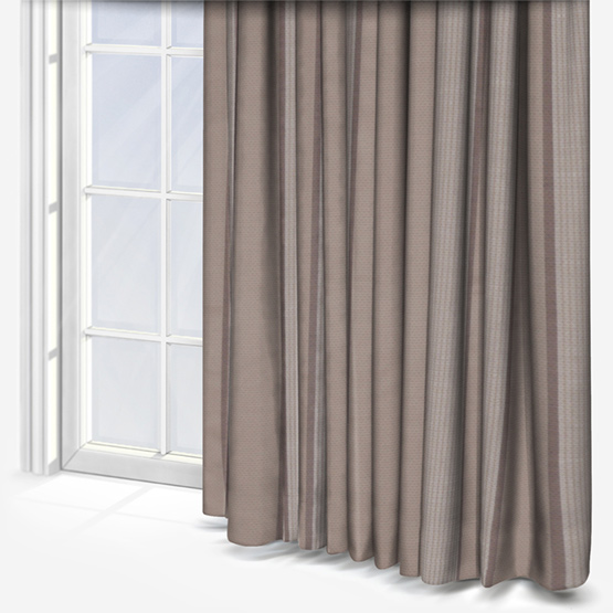 Fryetts Lynton Stripe Taupe curtain