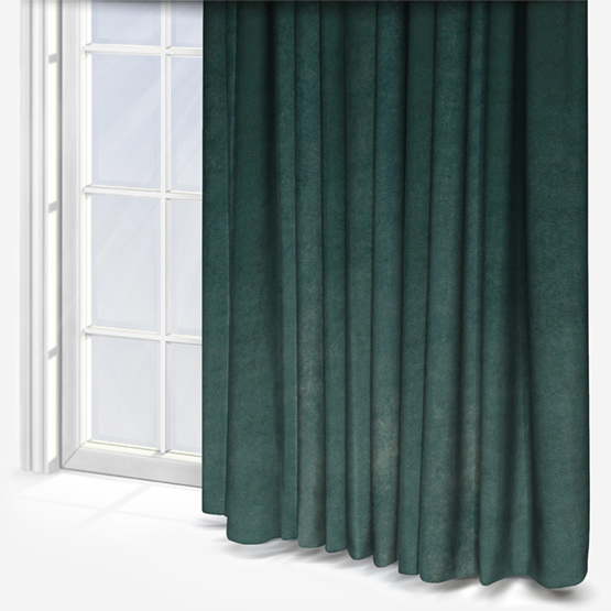 Fryetts Velvet Emerald curtain