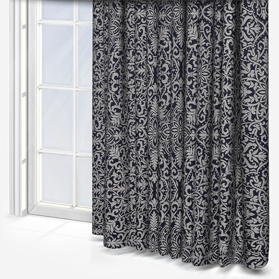 iLiv Brocade Sapphire curtain