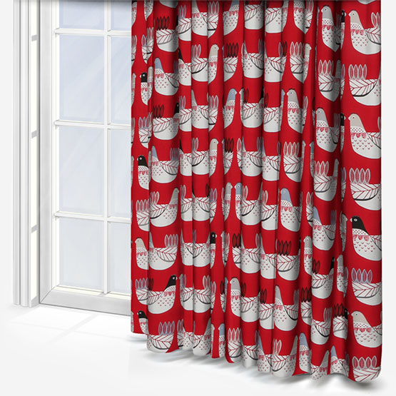 iLiv Cluck Cluck Scarlet curtain