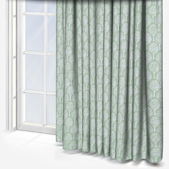 Olivia Bard Orchard Green curtain