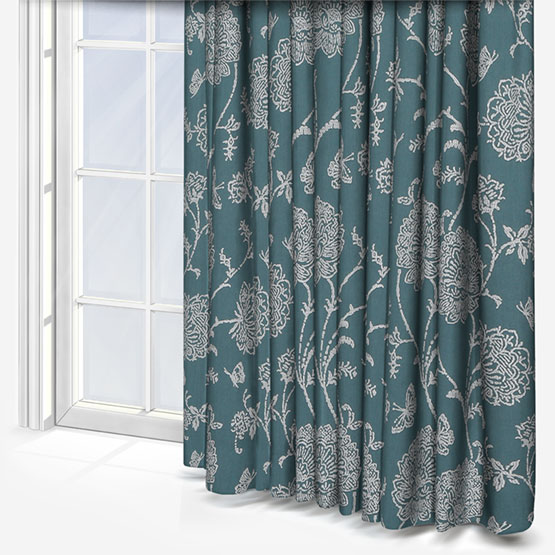Prestigious Textiles Fielding Aquamarine curtain