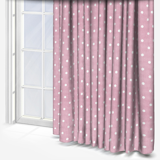 Prestigious Textiles Full stop Pink curtain