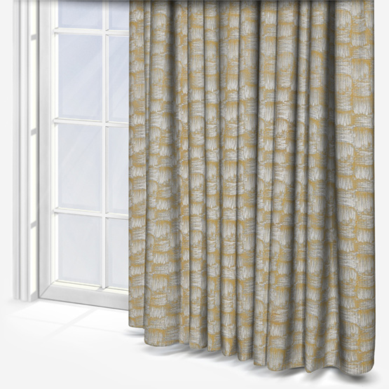 Prestigious Textiles Inspire Ochre curtain