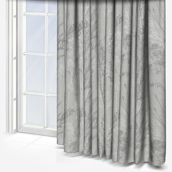 Prestigious Textiles Keshiki Chrome curtain