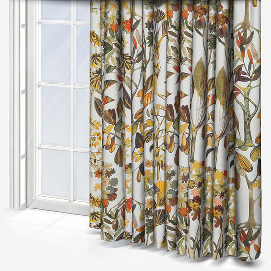 Prestigious Textiles Lagoon Papaya curtain