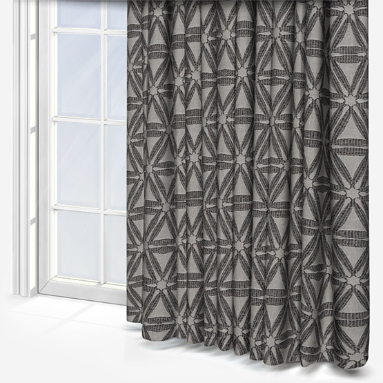 Studio G Delta Charcoal curtain