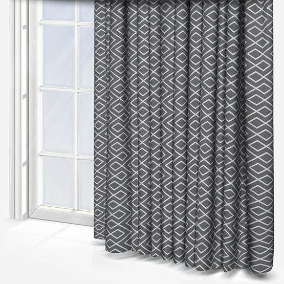 Touched By Design Diamond Grey curtain