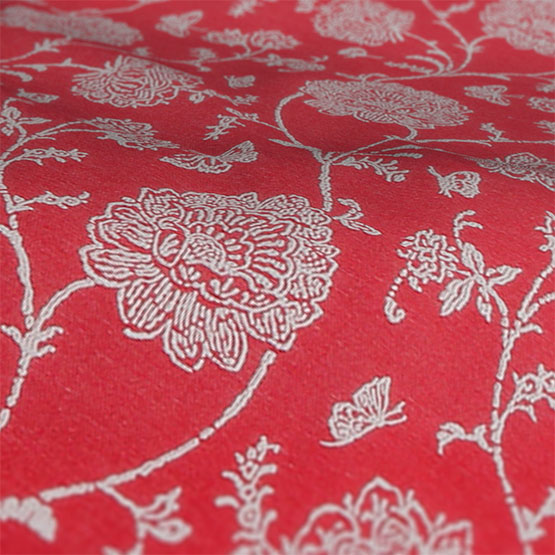 Prestigious Textiles Fielding Scarlet cushion