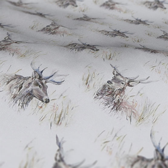 Voyage Wallace Stag Linen cushion