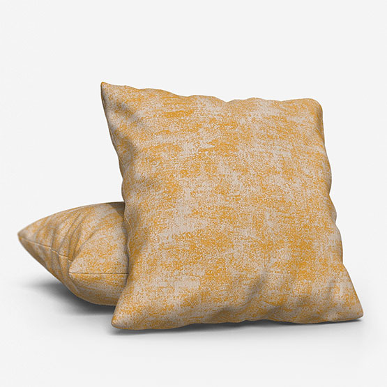 Casadeco Effect Texture Jaune cushion