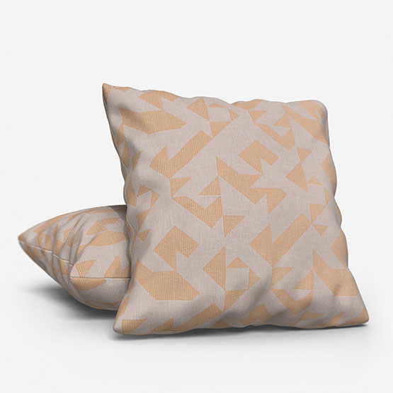 Casadeco Tissus Berlin Puzzle Or cushion
