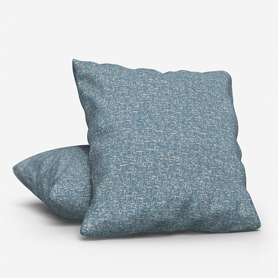 Casadeco Tissus Paso Doble Uni Cobalt cushion