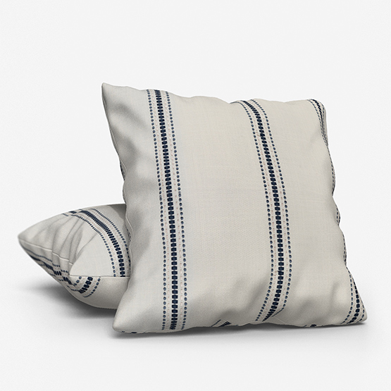 Fryetts Bromley Stripe Denim cushion