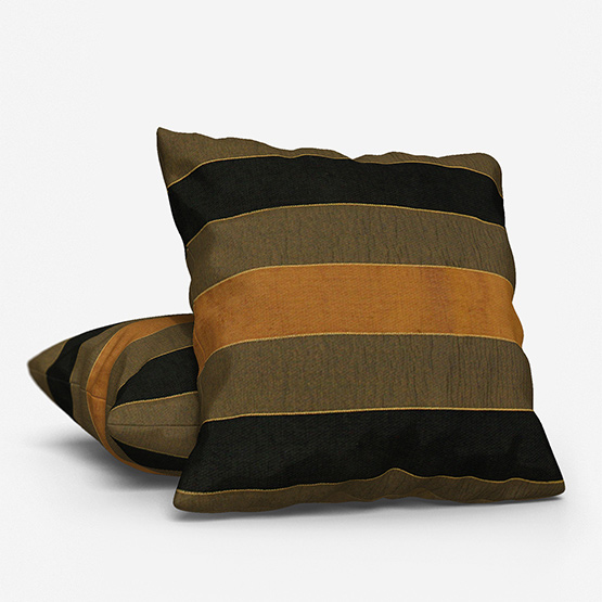 Gordon John Lera Stripe California Black cushion