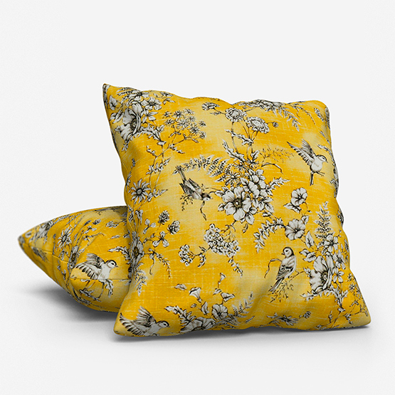 iLiv Finch Toile Buttercup cushion