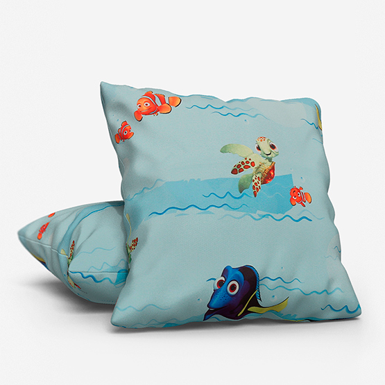 Nemo Light Blue cushion