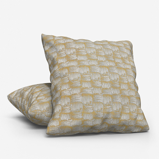 Prestigious Textiles Inspire Ochre cushion