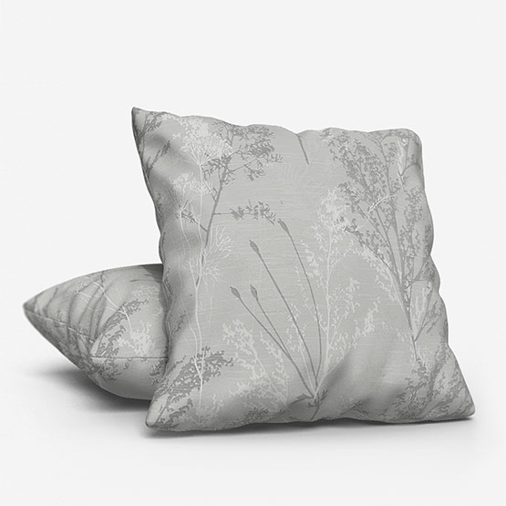 Prestigious Textiles Keshiki Chrome cushion