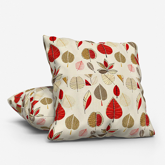 Prestigious Textiles Maple Red berry cushion