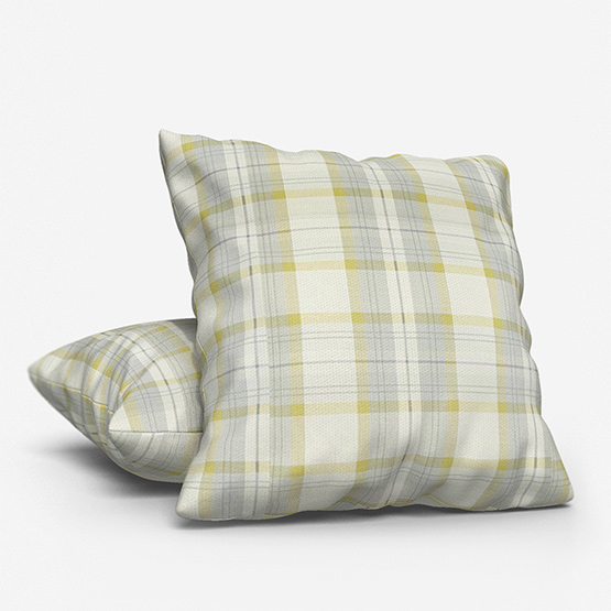 Prestigious Textiles Munro Chartreuse cushion