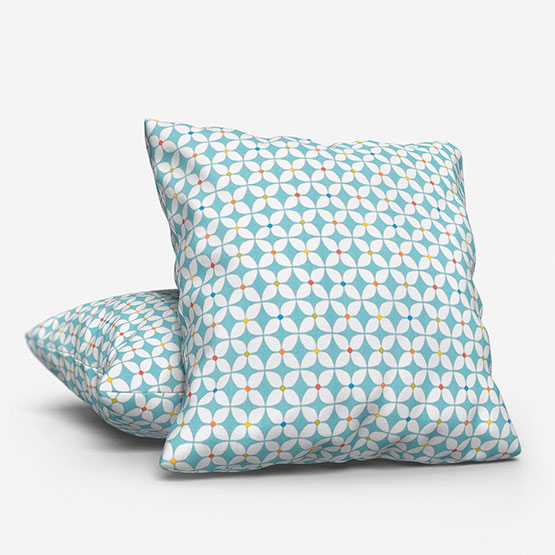Prestigious Textiles Zap Azure cushion