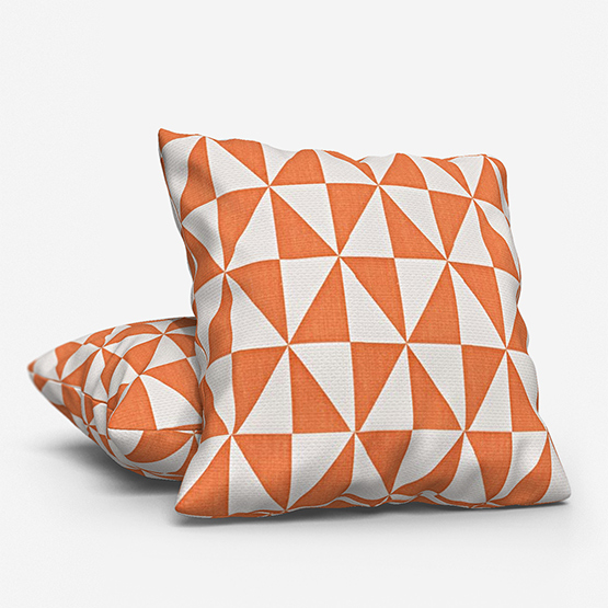 Prestigious Textiles Zodiac Tangerine cushion