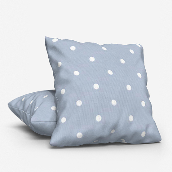 Touched By Design Dots Blue cushion