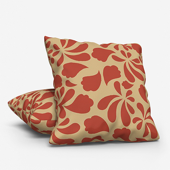 Touched by Design Chelsea Crimson cushion