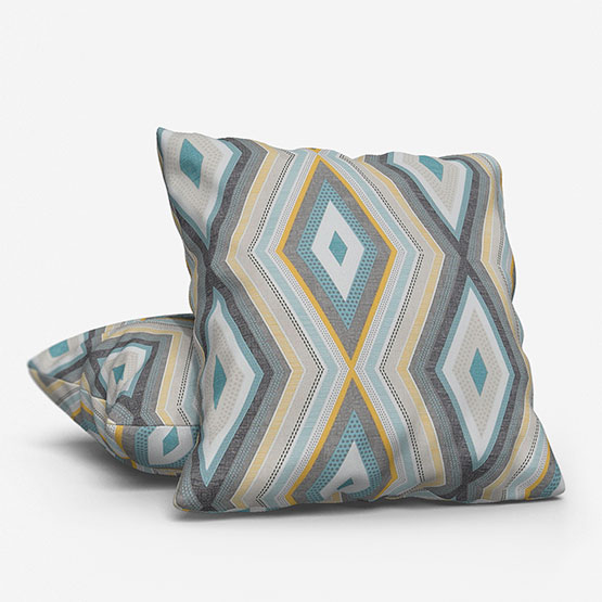 Studio G Terrazzo Charcoal/Chartreuse cushion