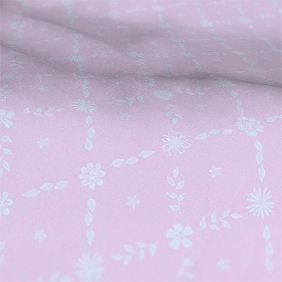 Flower Trellis Pink Curtain Blinds Direct