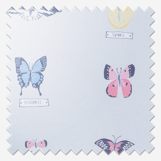 Olivia Bard Personalised Butterfly Grey roman