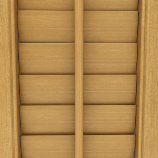 Ultimate Medium Oak shutter