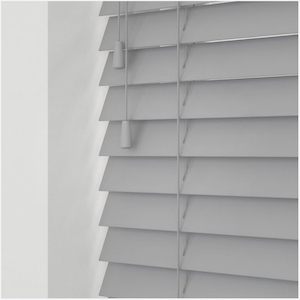 Dalby Smoke Grey Wooden Venetian Blind