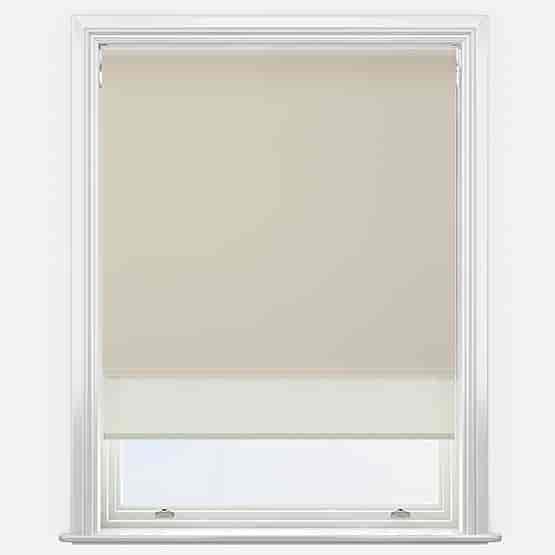 Double Roller AquaLuxe Linen & Cream