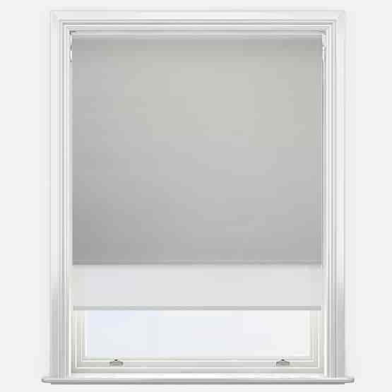 Double Roller Artivis Blackout Pebble Grey & White