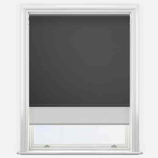 Double Roller Carnival Blackout Anthracite & Grey