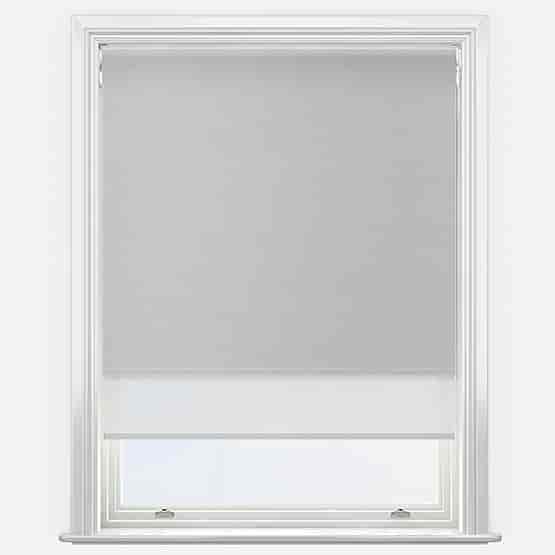 Double Roller Plaza Steel White
