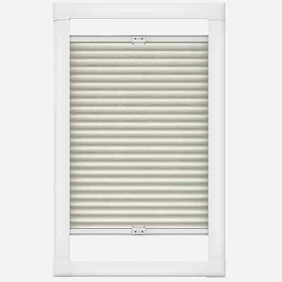 Louvolite Voile FR Cream 20mm Pleated