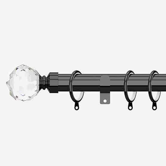 28mm Allure Classic Black Nickel Crystal