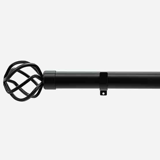 28mm Allure Classic Matt Black Cage Eyelet