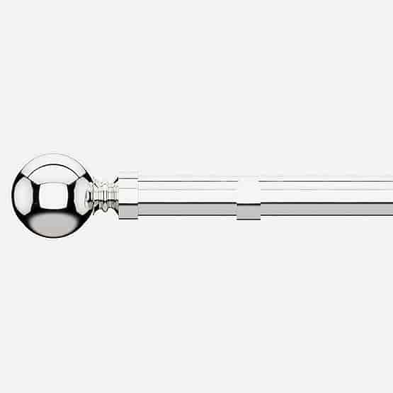 28mm Allure Classic Polished Chrome Ball Eyelet