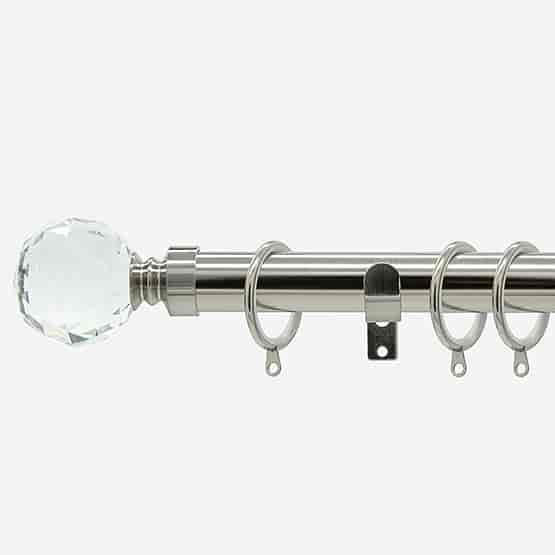28mm Allure Classic Stainless Steel Effect Crystal