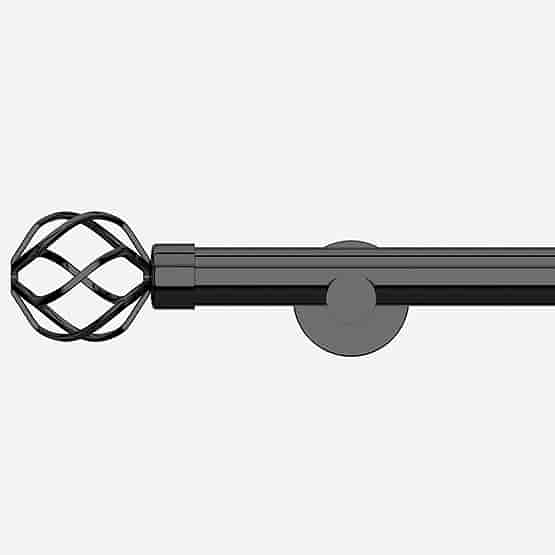 28mm Allure Signature Black Nickel Cage Eyelet