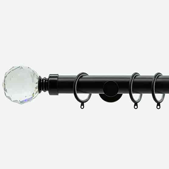 28mm Allure Signature Matt Black Crystal