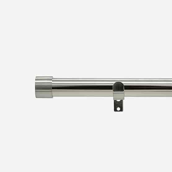 35mm Allure Classic Stainless Steel End Cap Finial Eyelet