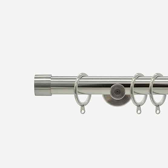 35mm Allure Signature Stainless Steel End Cap Finial